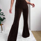 High Waisted Corduroy Flared Pants