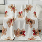 Half Fleece Christmas Blanket