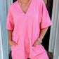 Simple Versatile Multi Pocket Jumpsuit