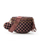 Nylon Crossbody Bags Bum Bag with Detachable Coin Pouch