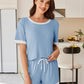 Cozy Ribbed Contrast Lounge Set