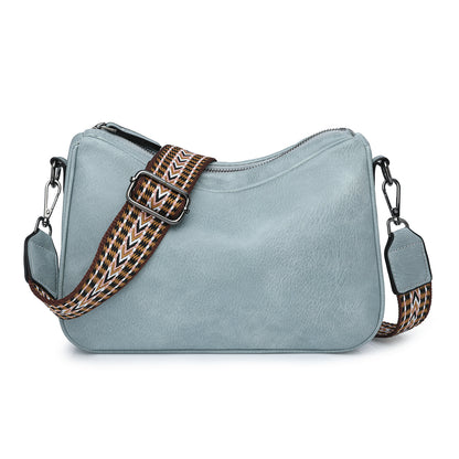 Solid Color Fashionable Pillow Crossbody Bag