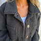 Sherpa Lapel Collar Jacket