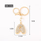 Cute Initial Letter Keychain Backpack Charms