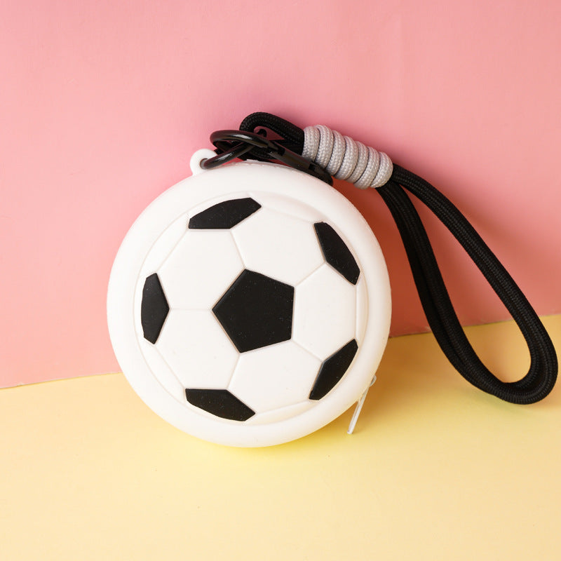 Mini Sports Ball Silicone Coin Purses