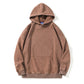 Velvet Cotton Hooded Sweatshirt