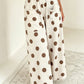 Polka Dot Wide Leg Pants