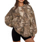 Oversized Camo Crewneck Sweatshirt
