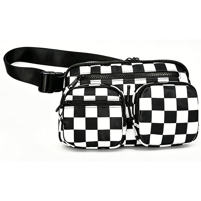 Checker Crossbody Bag