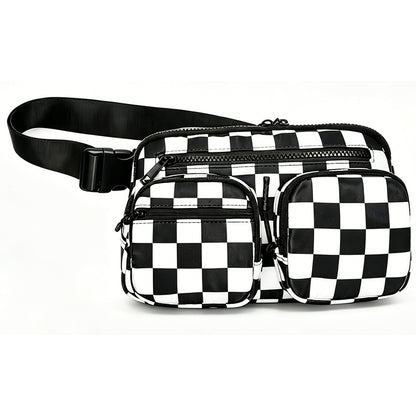 Checker Crossbody Bag