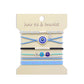 Boho 2-in-1 Hair Tie & Bracelet Set (5-Piece Pack)