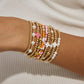 Gold Bracelet Stacks