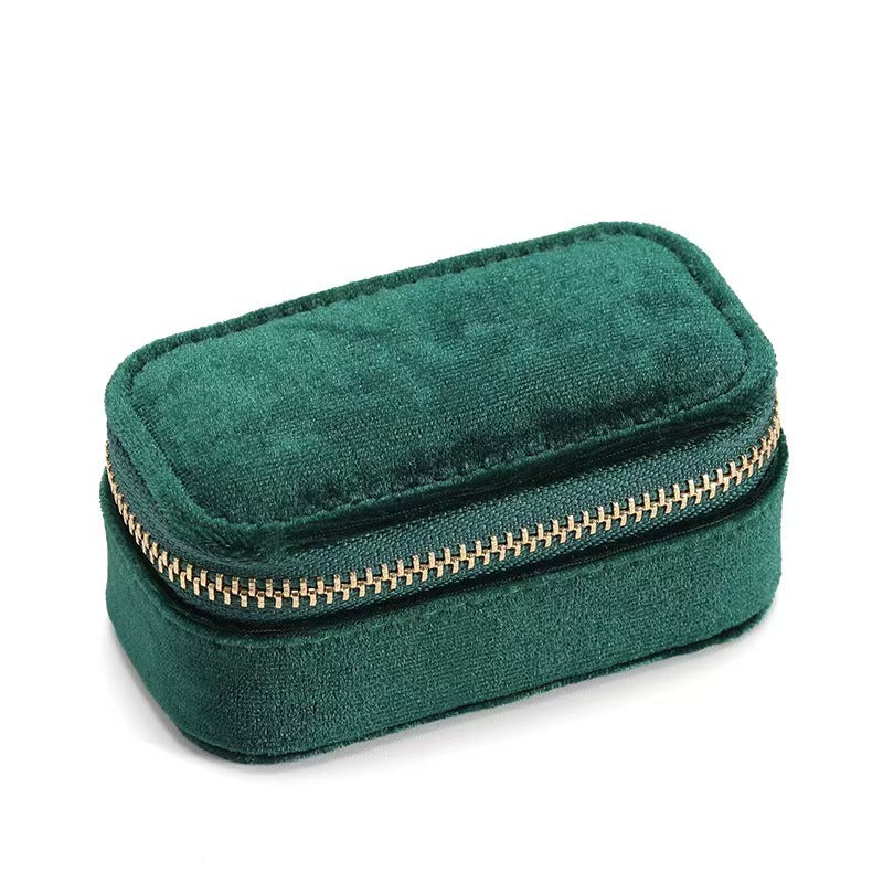 Custom Name Mini Velvet Jewelry Case