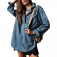 Long-sleeved Coat V-neck