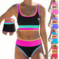 Neon Wave Swim Set