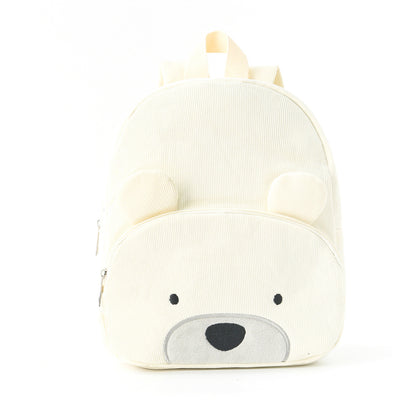 Kindergarten Girl Backpack With Zip Opening