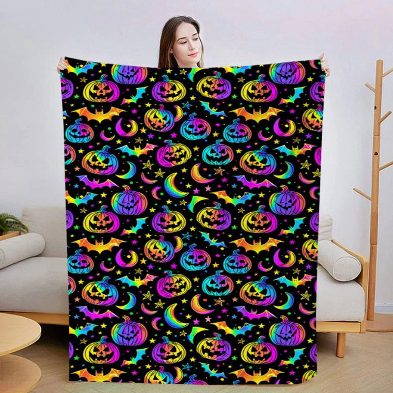 Halloween Flannel Blanket