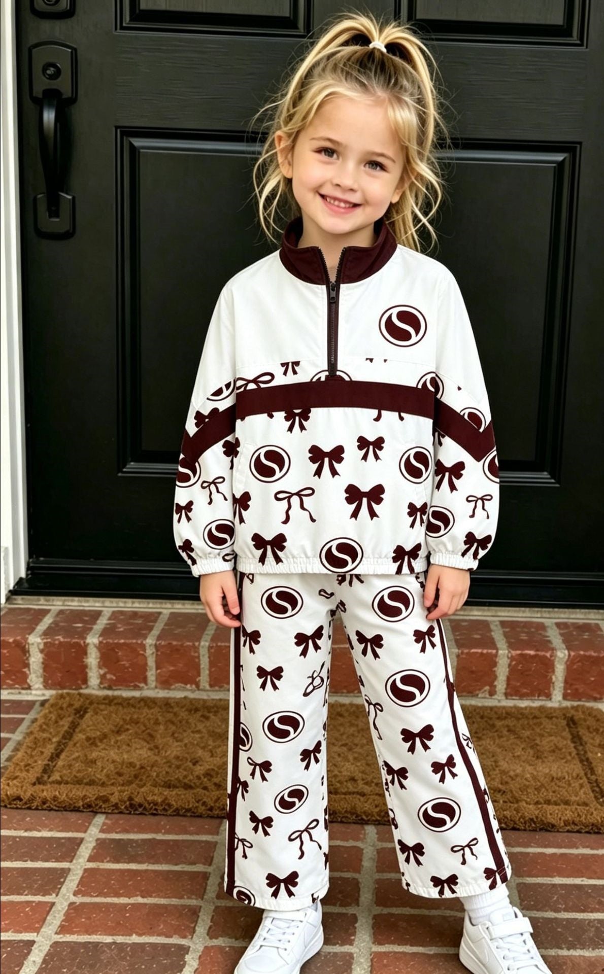 Custom Quarter-Zip Tracksuit Set