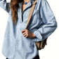 Long-sleeved Coat V-neck