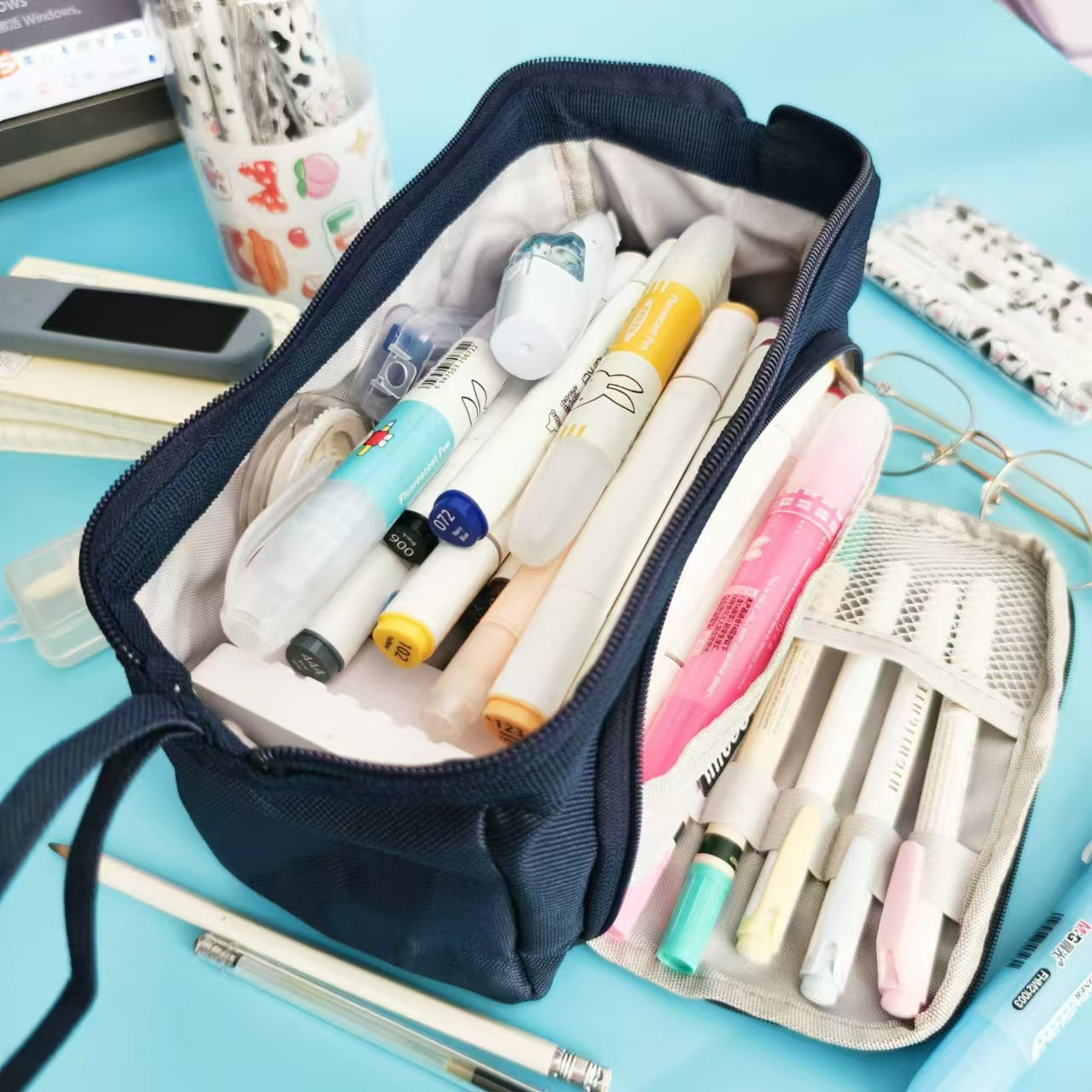 Large Capacity Stationery Bag pencil Box