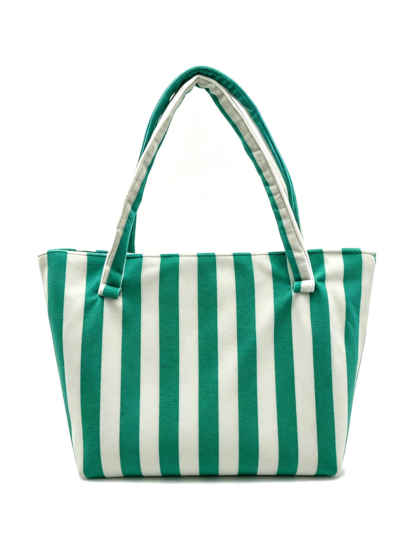 Terry Cloth Beach Tote Bag Large Toweling Handbag for Summer Vacation