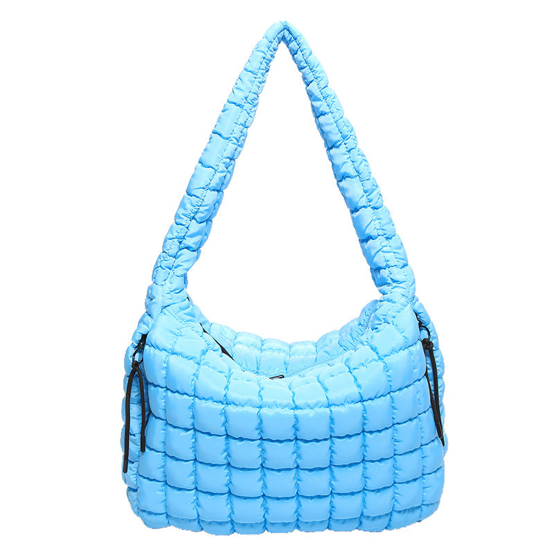 Large-capacity Down Jacket Messenger Bag