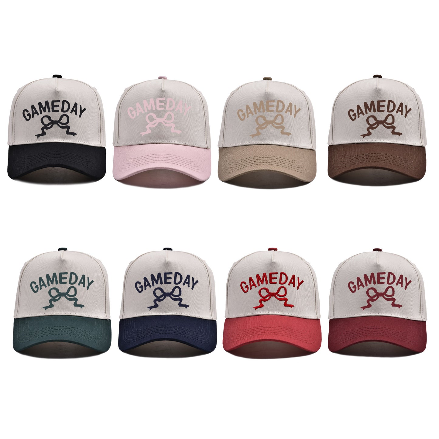 GAMEDAY Two-Tone Color-Block Baseball Cap