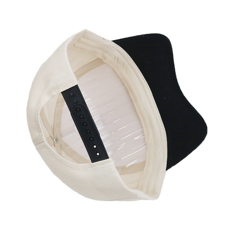 "Walk by Faith" Embroidered Retro Color-Block Trucker Hat