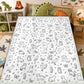 DIY Coloring Blanket