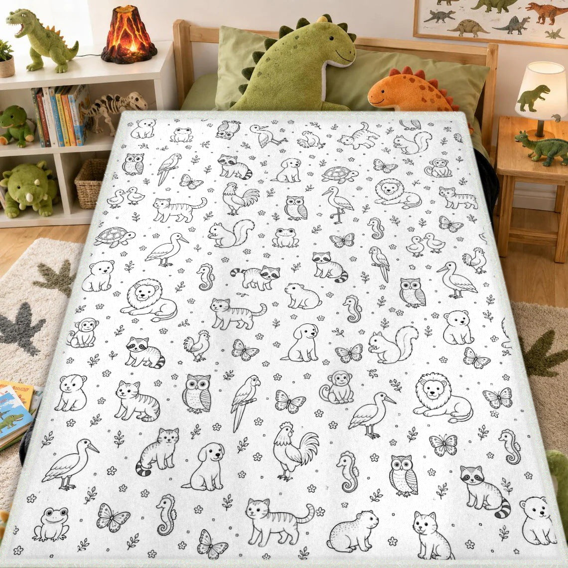 DIY Coloring Blanket