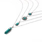 Vintage Bohemian Turquoise 4-Layer Necklace