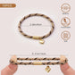 A-Z Letter Hair Tie & Bracelet Set