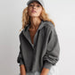 V-neck Pullover Long-sleeved Shirt