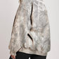 Oversized Camo Crewneck Sweatshirt