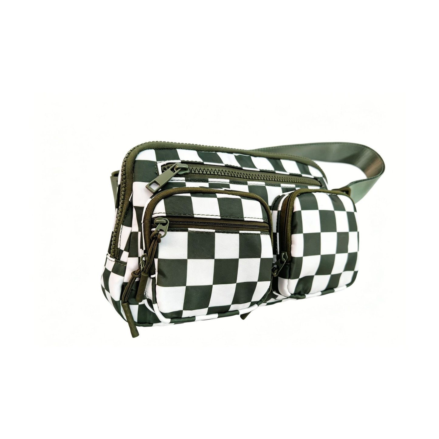 Checker Crossbody Bag