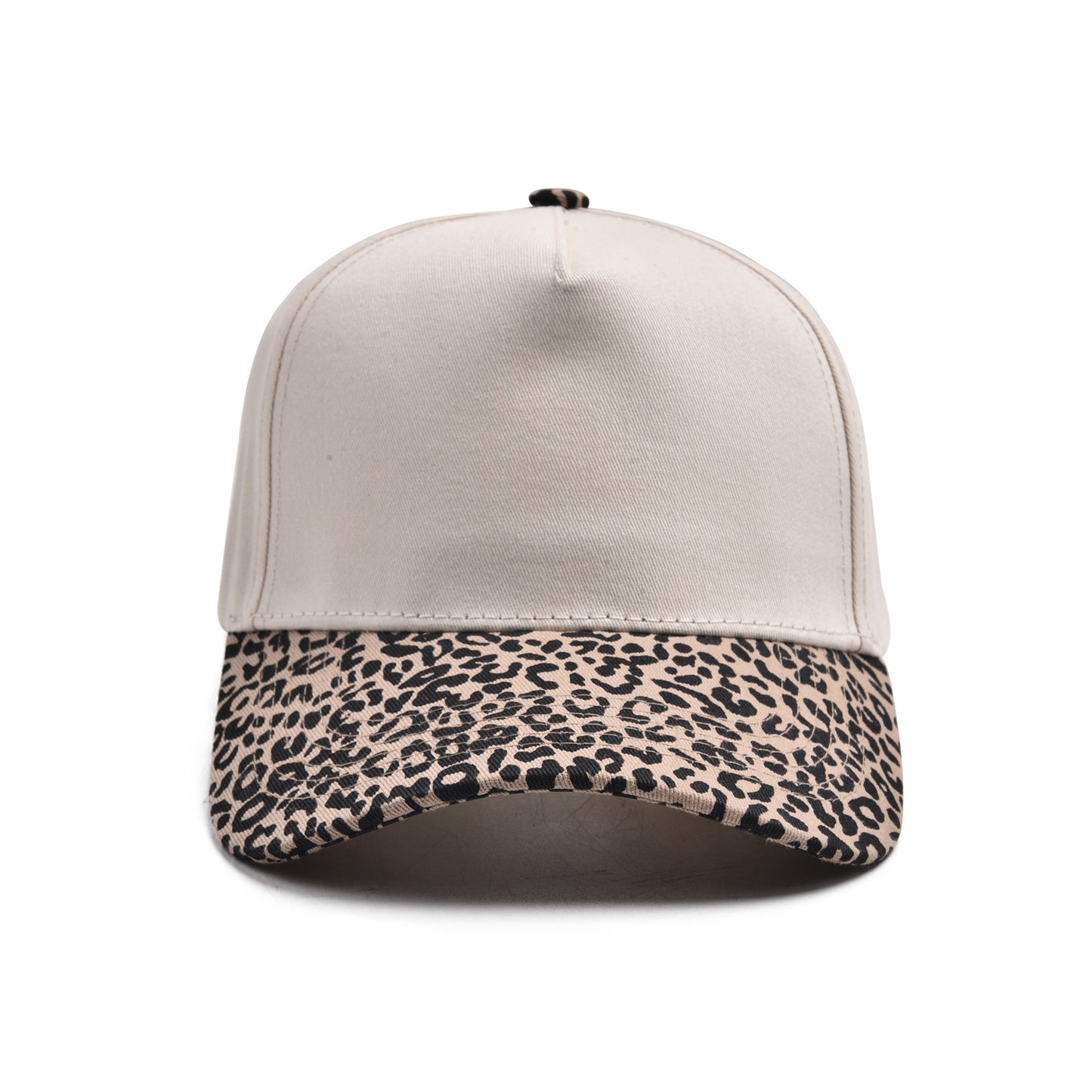 5-panel Color-blocked Trucker Cap