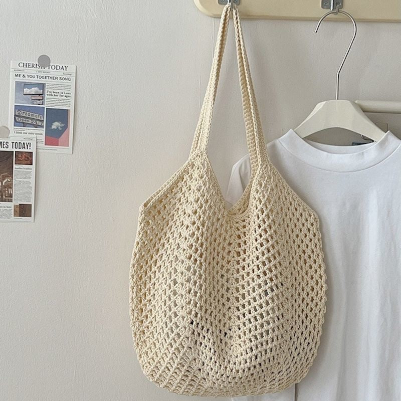 Custom Woven Tote Beach Bag