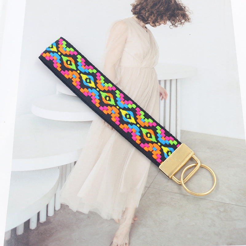 Nylon Keychain Wristlet