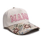 MAMA  Retro Casual Hat with Vintage Jacquard