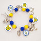 Game Day Team Charm Bead Bracelet Collection