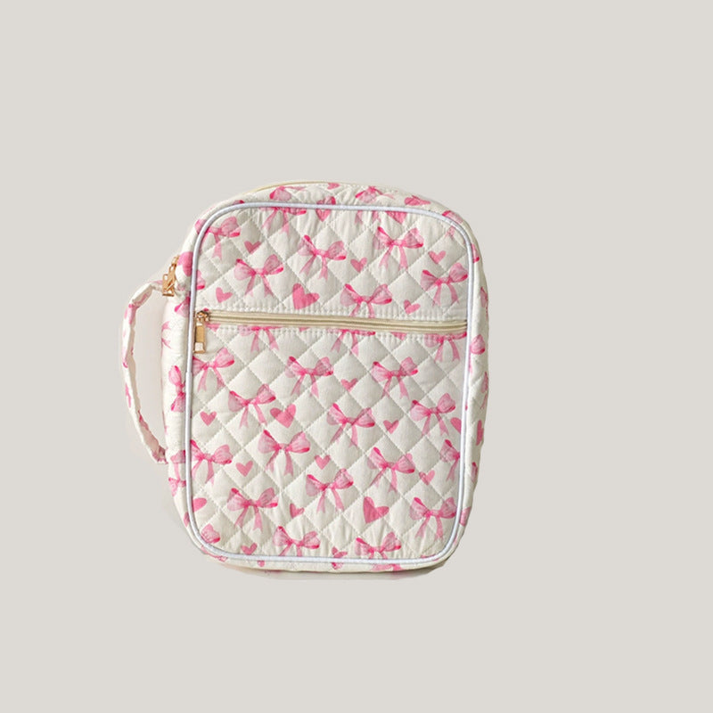 Floral Quilted Bible Cover Large Capacity Bible Case