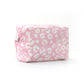 Durable PVC Polka Dot Leopard Print Makeup Bag
