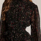High Waisted Long Sleeved Dress