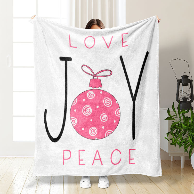 Thickened double-sided printed blanket nap blanket