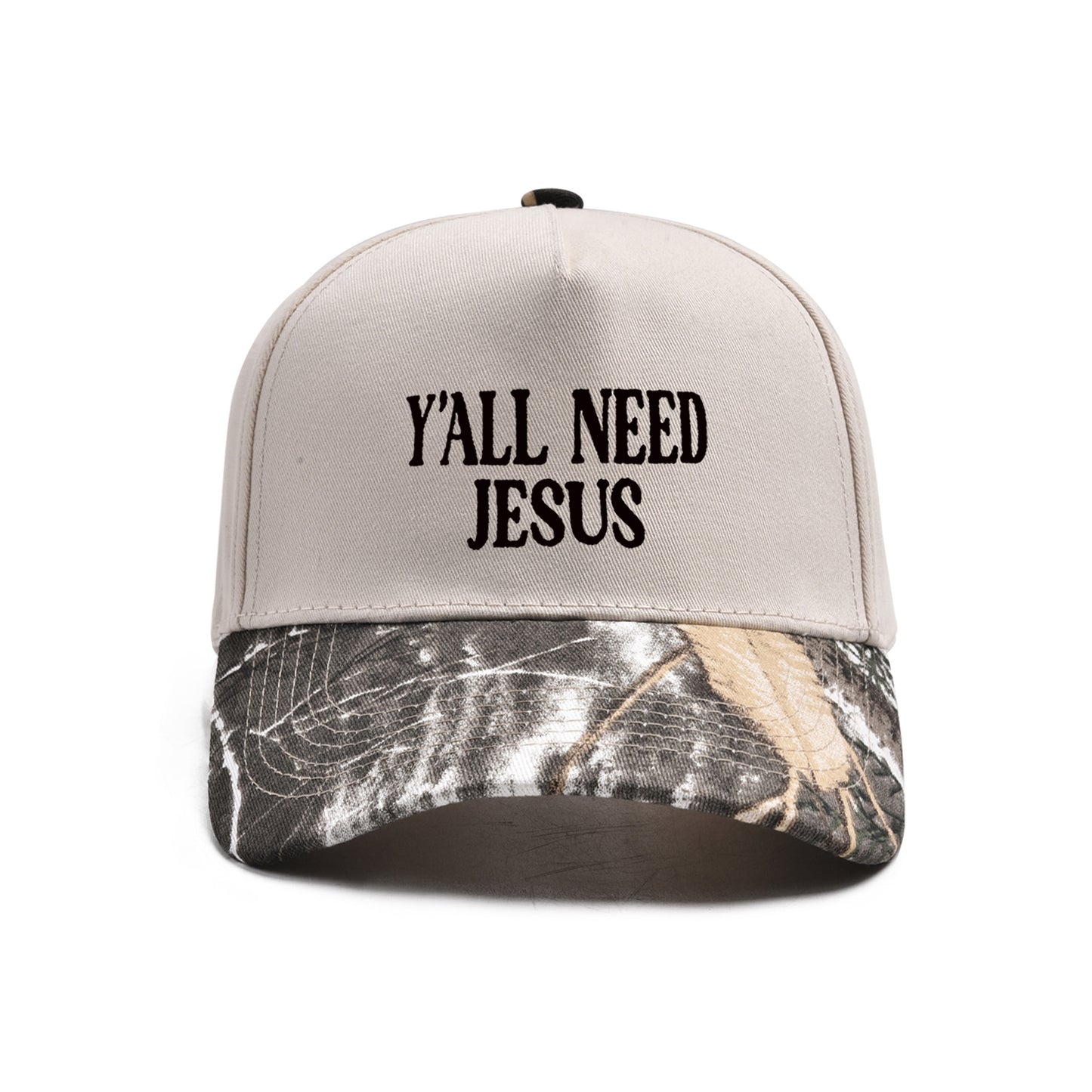 "Y'ALL NEED JESUS" Embroidered Trucker Hat