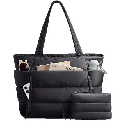 All In One Puffer Tote