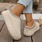 Lace-up Snow Boots Warm Boots Pattern Low-top Warm Shoes