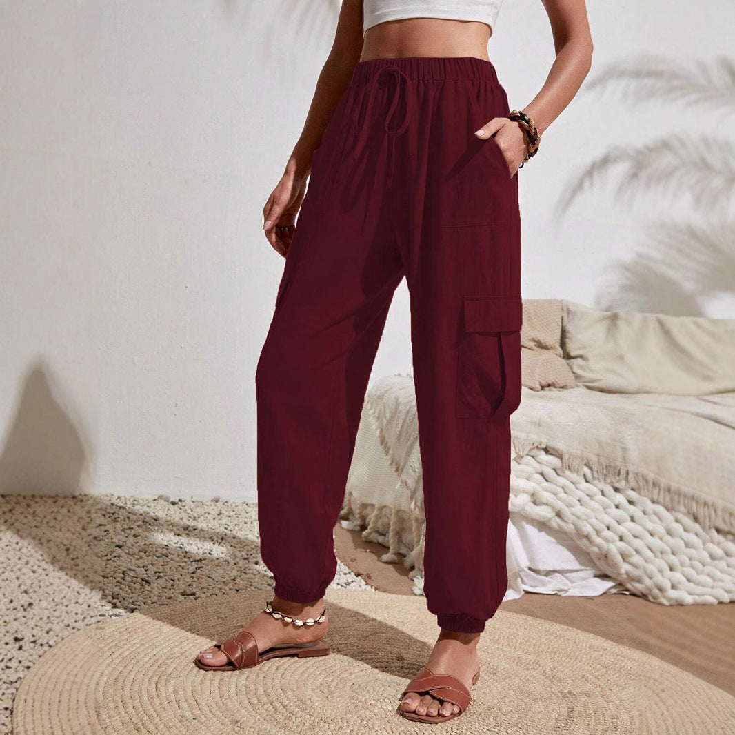 Pocket Workwear Trousers For Women