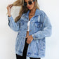 Trendy Oversized Denim Jacket for Women