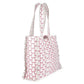 Large Capacity Ruffle Trim Quilted Puffer Tote